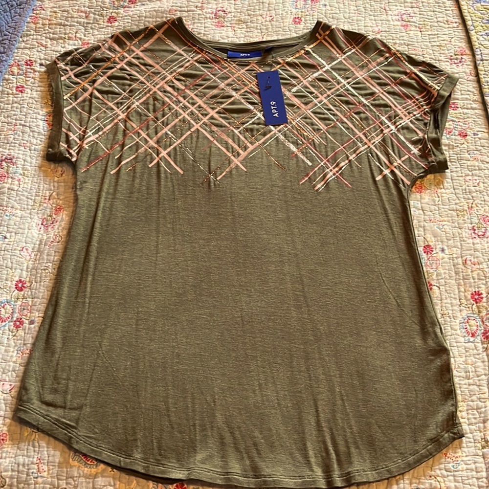 Apt. 9 Short Sleeve Top